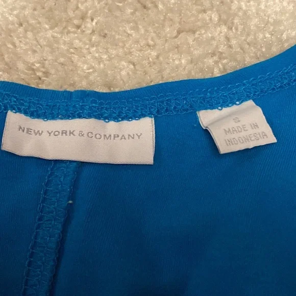 Gorgeous blue cotton tank dress - Picture 4 of 8